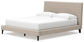 Cielden California  Upholstered Bed With Roll Slats, Dresser And Mirror Signature Design by Ashley®