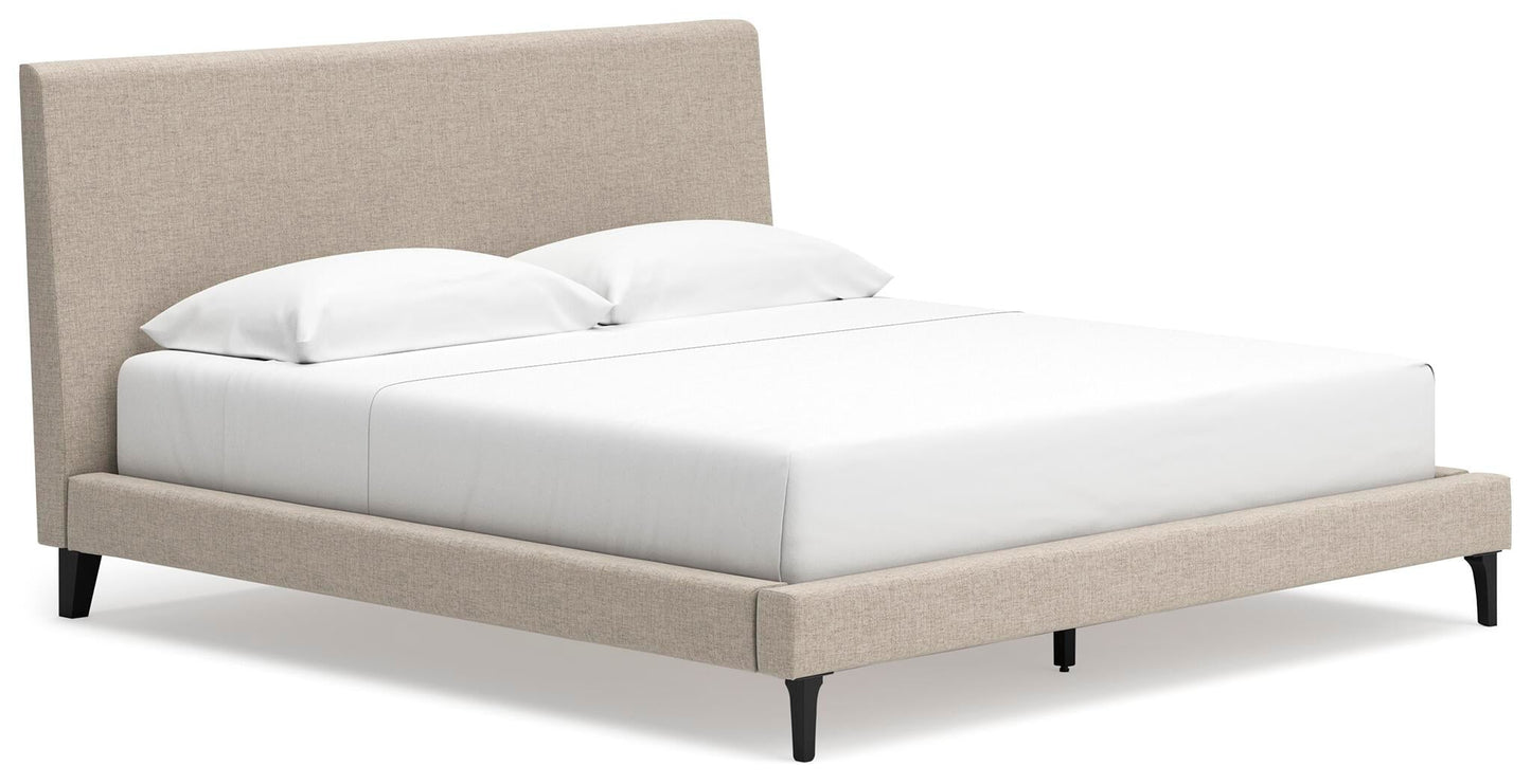 Cielden  Upholstered Bed With Roll Slats, Dresser, Mirror, Chest And Nightstand Signature Design by Ashley®