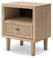 Cielden  Upholstered Bed With Roll Slats, Dresser, Mirror, Chest And Nightstand Signature Design by Ashley®