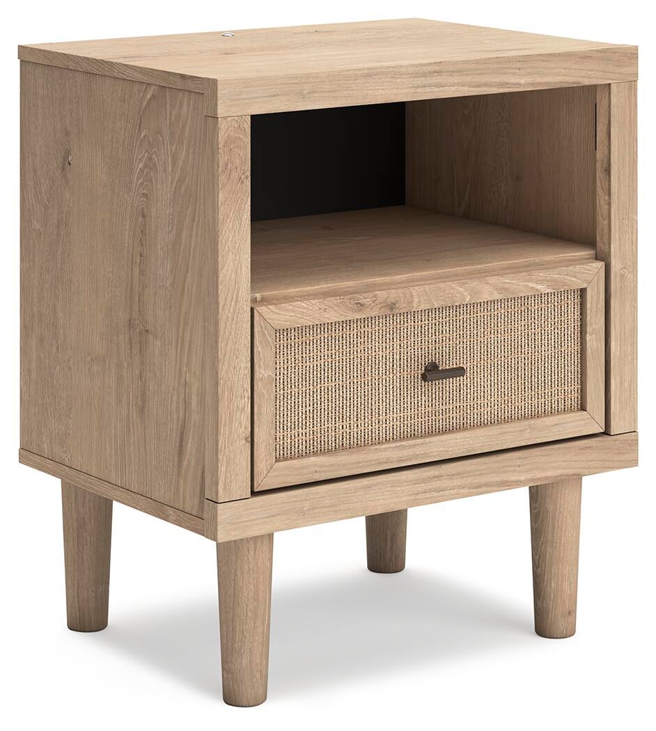 Cielden  Upholstered Bed With Roll Slats, Dresser, Mirror, Chest And Nightstand Signature Design by Ashley®
