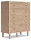 Cielden  Upholstered Bed With Roll Slats, Dresser, Mirror, Chest And Nightstand Signature Design by Ashley®