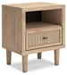 Cielden  Upholstered Bed With Roll Slats, Dresser, Mirror, Chest And Nightstand Signature Design by Ashley®