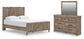 Keithland  Panel Bed With Mirrored Dresser Signature Design by Ashley®