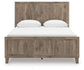 Keithland  Panel Bed With Mirrored Dresser Signature Design by Ashley®