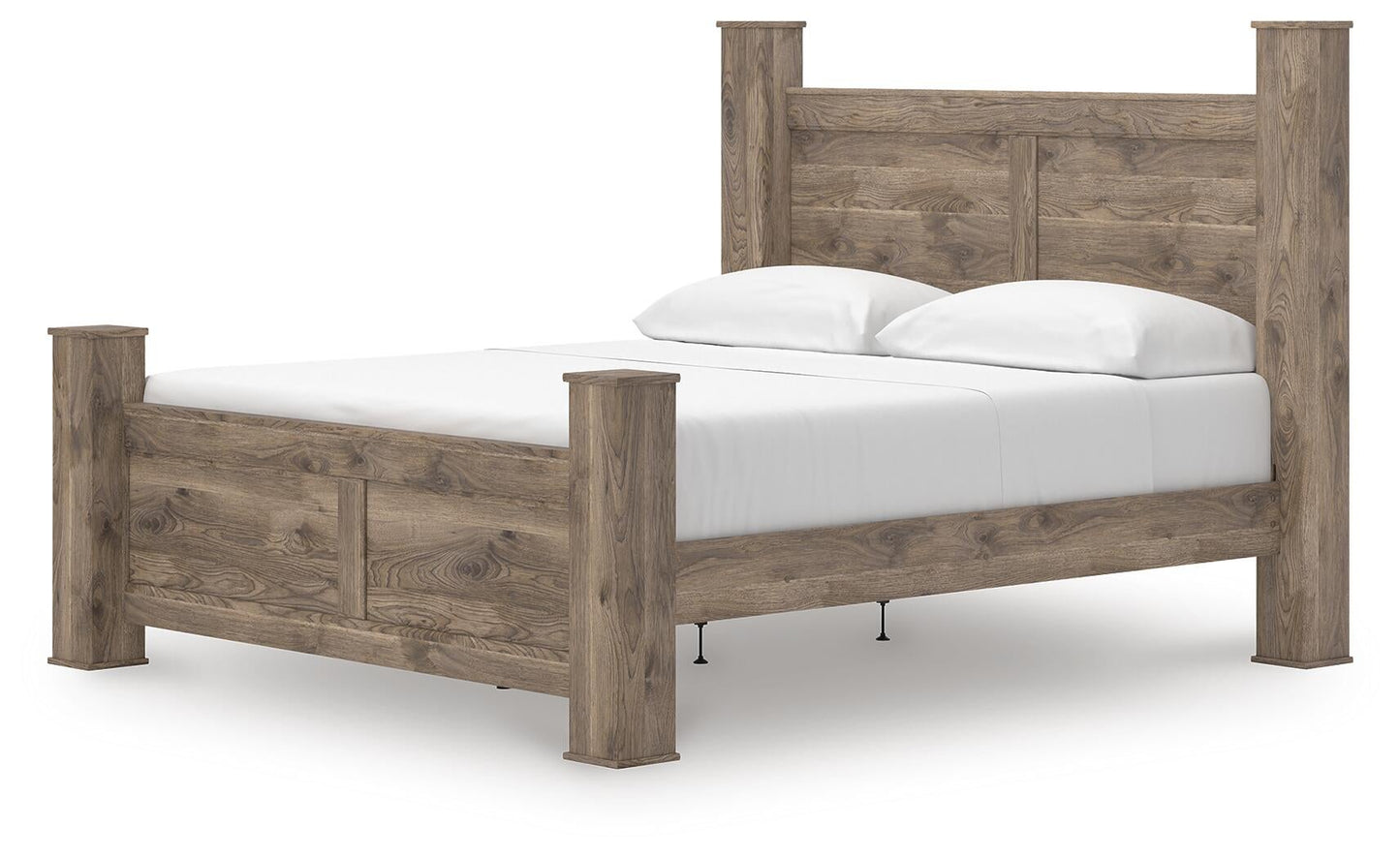 Keithland  Poster Bed, Dresser, Mirror And Nightstand
