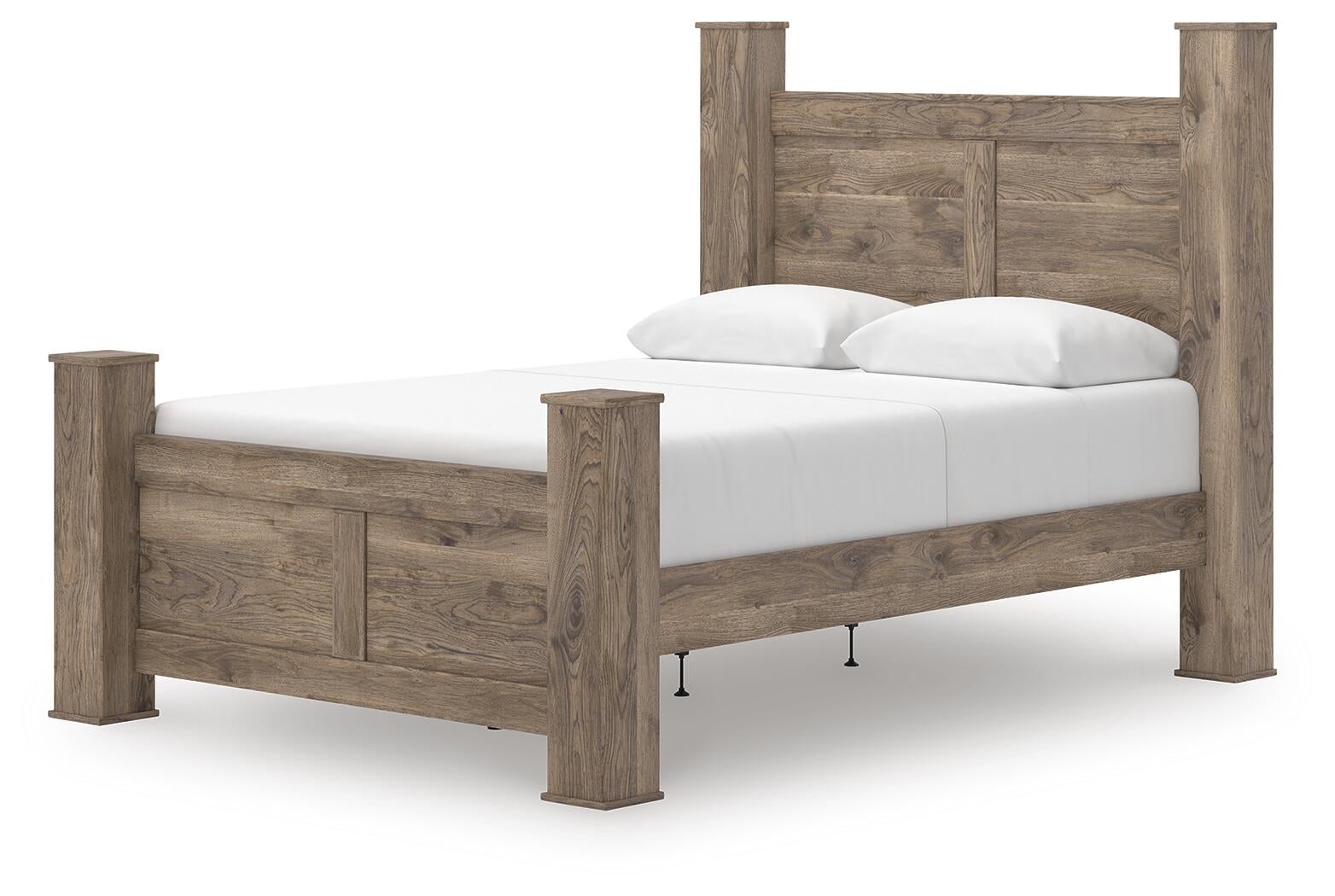 Keithland  Poster Bed With Mirrored Dresser Signature Design by Ashley®