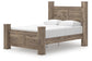 Keithland  Poster Bed With Mirrored Dresser Signature Design by Ashley®