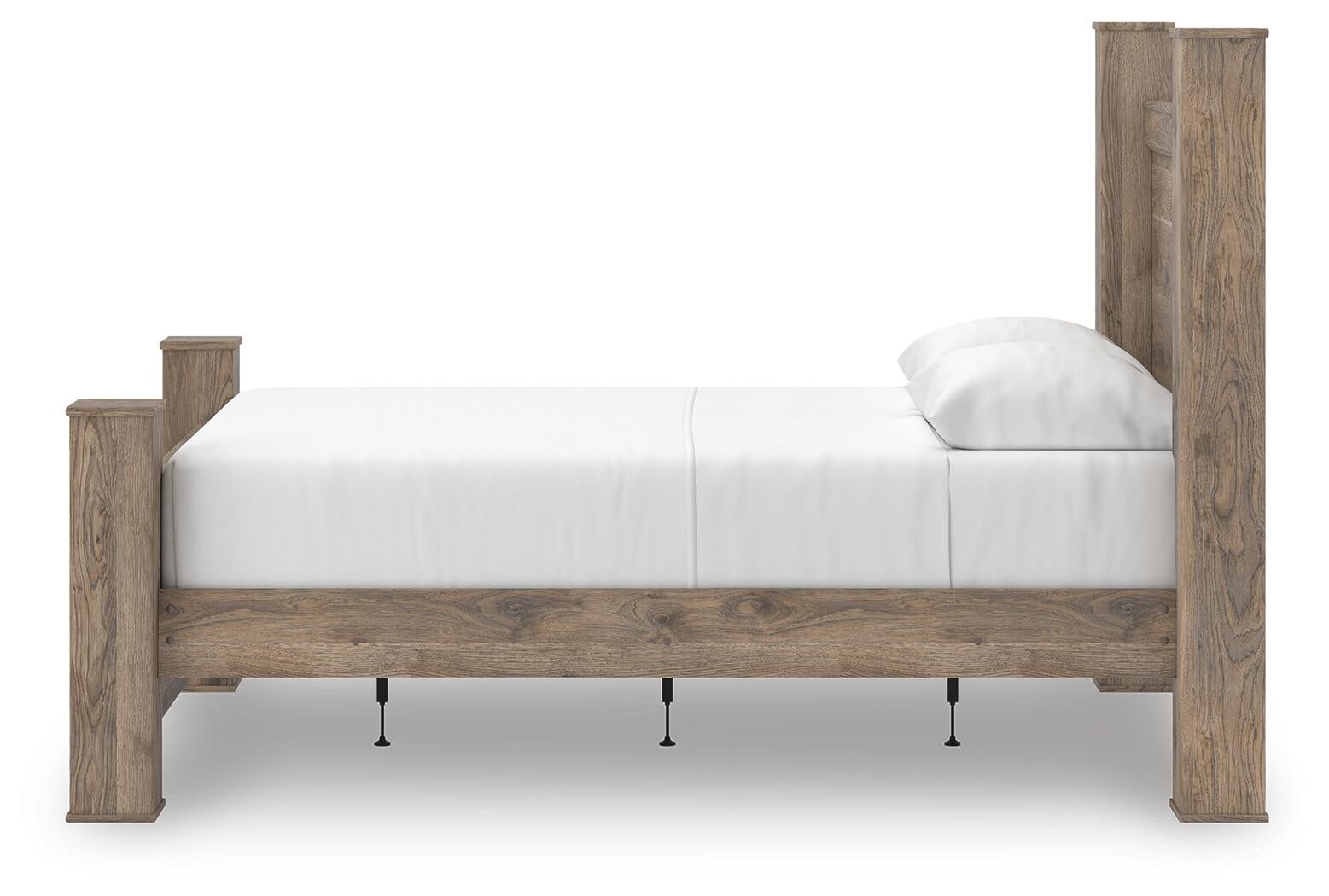 Keithland  Poster Bed With Mirrored Dresser Signature Design by Ashley®