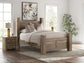 Keithland  Poster Bed With Mirrored Dresser Signature Design by Ashley®