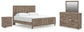 Keithland  Panel Bed With Mirrored Dresser And Nightstand Signature Design by Ashley®