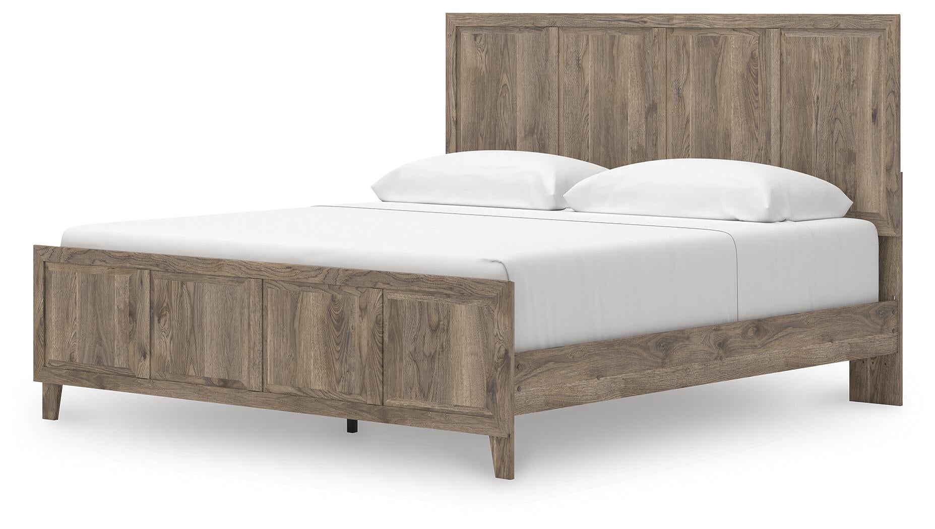 Keithland  Panel Bed With Mirrored Dresser Signature Design by Ashley®