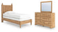 Galletyn  Panel Bed With Mirrored Dresser Signature Design by Ashley®