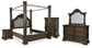 Maylee California  Canopy Bed, Dresser, Mirror, Chest And Nightstand Signature Design by Ashley®