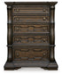 Maylee California  Canopy Bed, Dresser, Mirror, Chest And Nightstand Signature Design by Ashley®