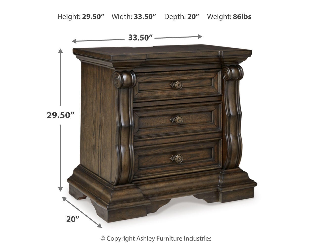 Maylee California  Canopy Bed, Dresser, Mirror, Chest And Nightstand Signature Design by Ashley®