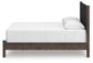 Cadmori  Upholstered Panel Bed, Dresser And Mirror