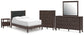 Cadmori  Upholstered Panel Bed, Dresser, Mirror, Chest And Nightstand Signature Design by Ashley®