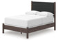 Cadmori  Upholstered Panel Bed, Dresser, Mirror And Nightstand Signature Design by Ashley®