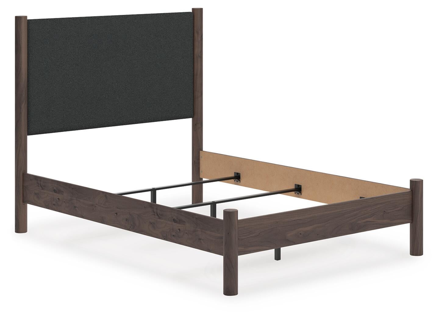 Cadmori  Upholstered Panel Bed, Dresser And Mirror Signature Design by Ashley®