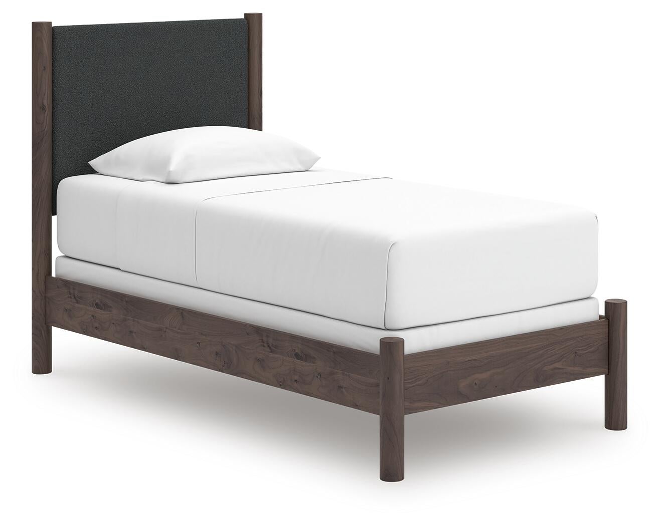 Cadmori  Upholstered Panel Bed, Dresser, Mirror, Chest And Nightstand Signature Design by Ashley®