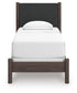 Cadmori  Upholstered Panel Bed, Dresser And Mirror Signature Design by Ashley®