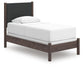 Cadmori  Upholstered Panel Bed, Dresser And Mirror Signature Design by Ashley®
