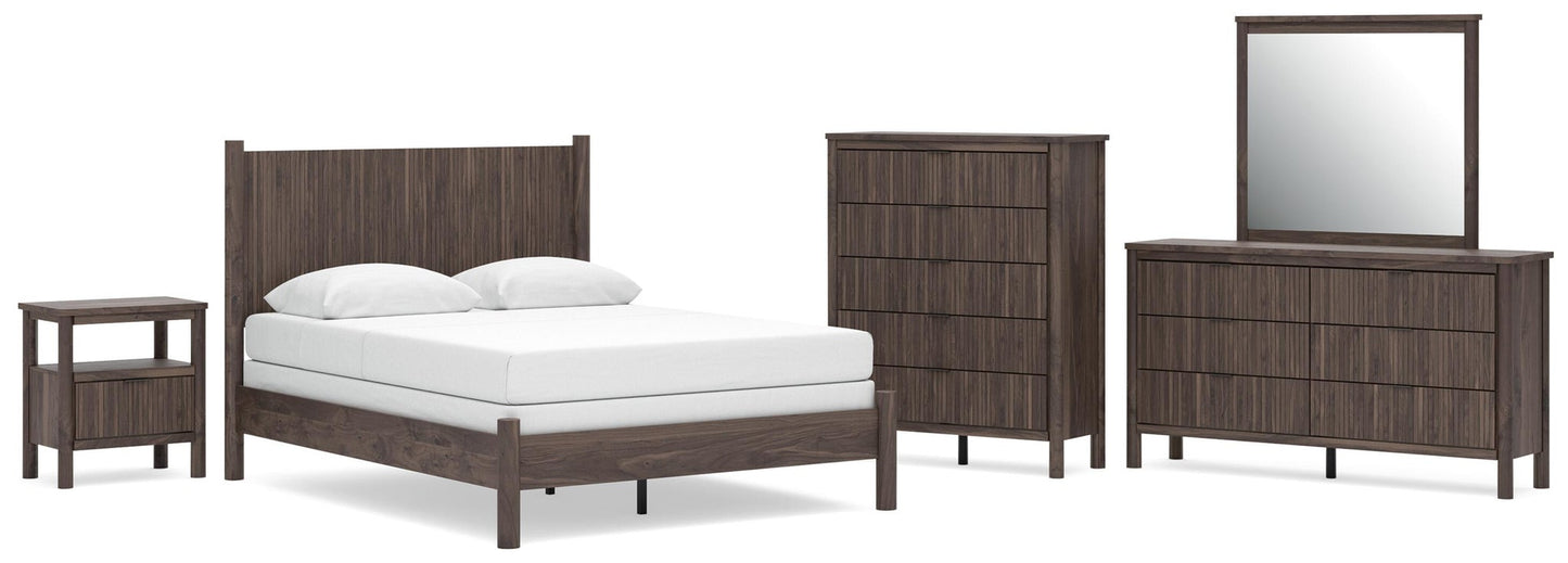 Cadmori  Panel Bed, Dresser, Mirror, Chest And Nightstand Signature Design by Ashley®