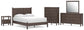 Cadmori  Panel Bed, Dresser, Mirror, Chest And Nightstand Signature Design by Ashley®