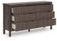 Cadmori  Panel Platform Bed, Dresser, Mirror And Nightstand Signature Design by Ashley®