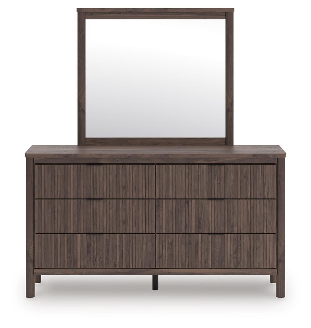 Cadmori  Panel Platform Bed, Dresser And Mirror Signature Design by Ashley®
