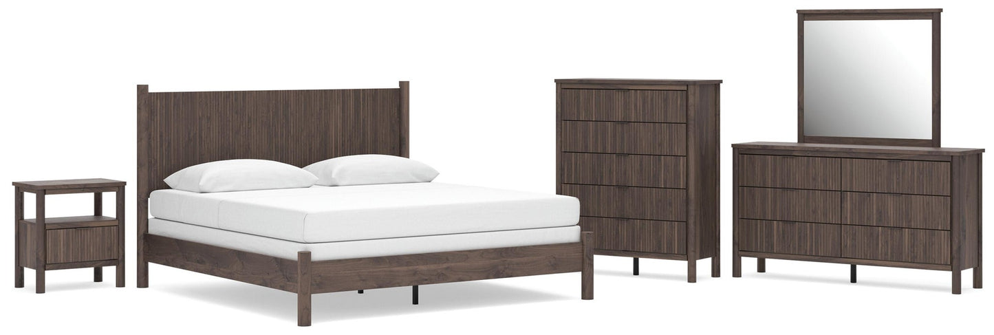 Cadmori  Panel Bed, Dresser, Mirror, Chest And Nightstand Signature Design by Ashley®