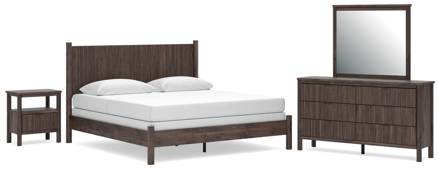 Cadmori  Panel Bed, Dresser, Mirror And Nightstand Signature Design by Ashley®