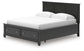 Lanolee California  Panel Storage Bed, Dresser And Mirror Signature Design by Ashley®