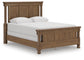 Chadworth  Poster Bed With Mirrored Dresser And Nightstand Signature Design by Ashley®