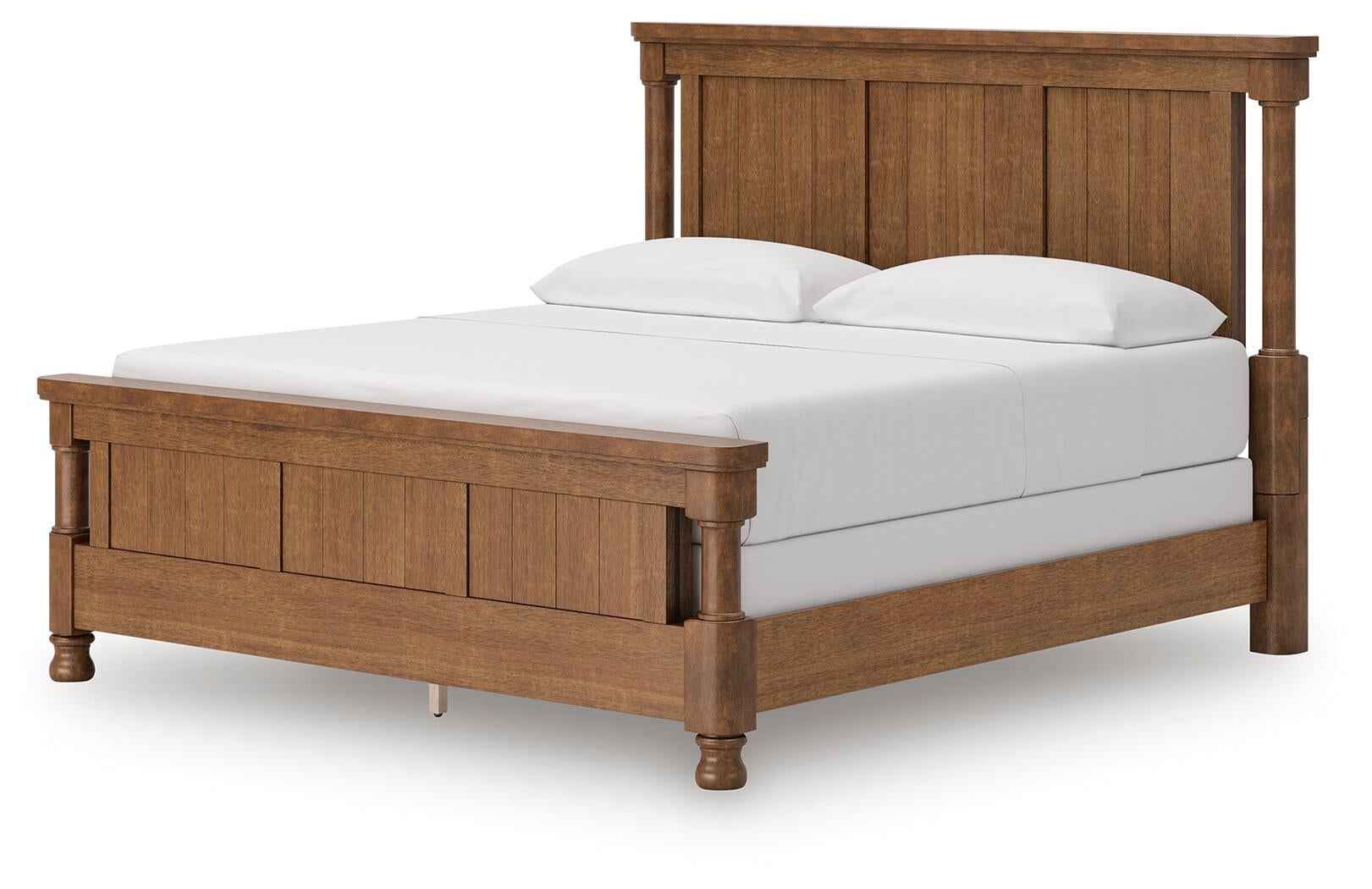 Chadworth California  Poster Bed With Mirrored Dresser And Nightstand Signature Design by Ashley®