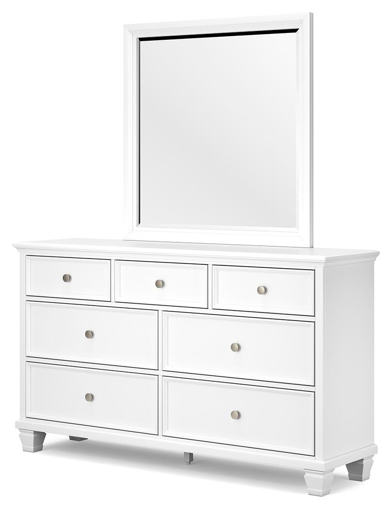 Fortman  Panel Storage Bed With Mirrored Dresser Signature Design by Ashley®