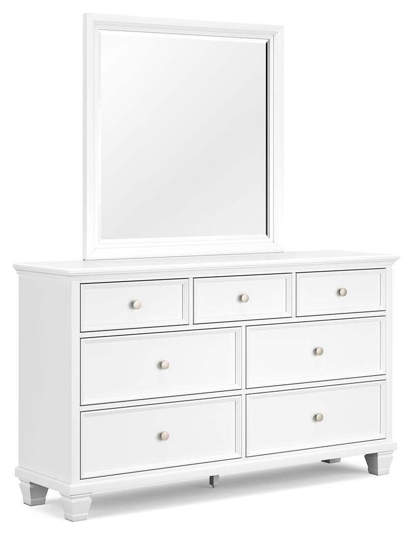 Fortman  Panel Storage Bed With Mirrored Dresser Signature Design by Ashley®