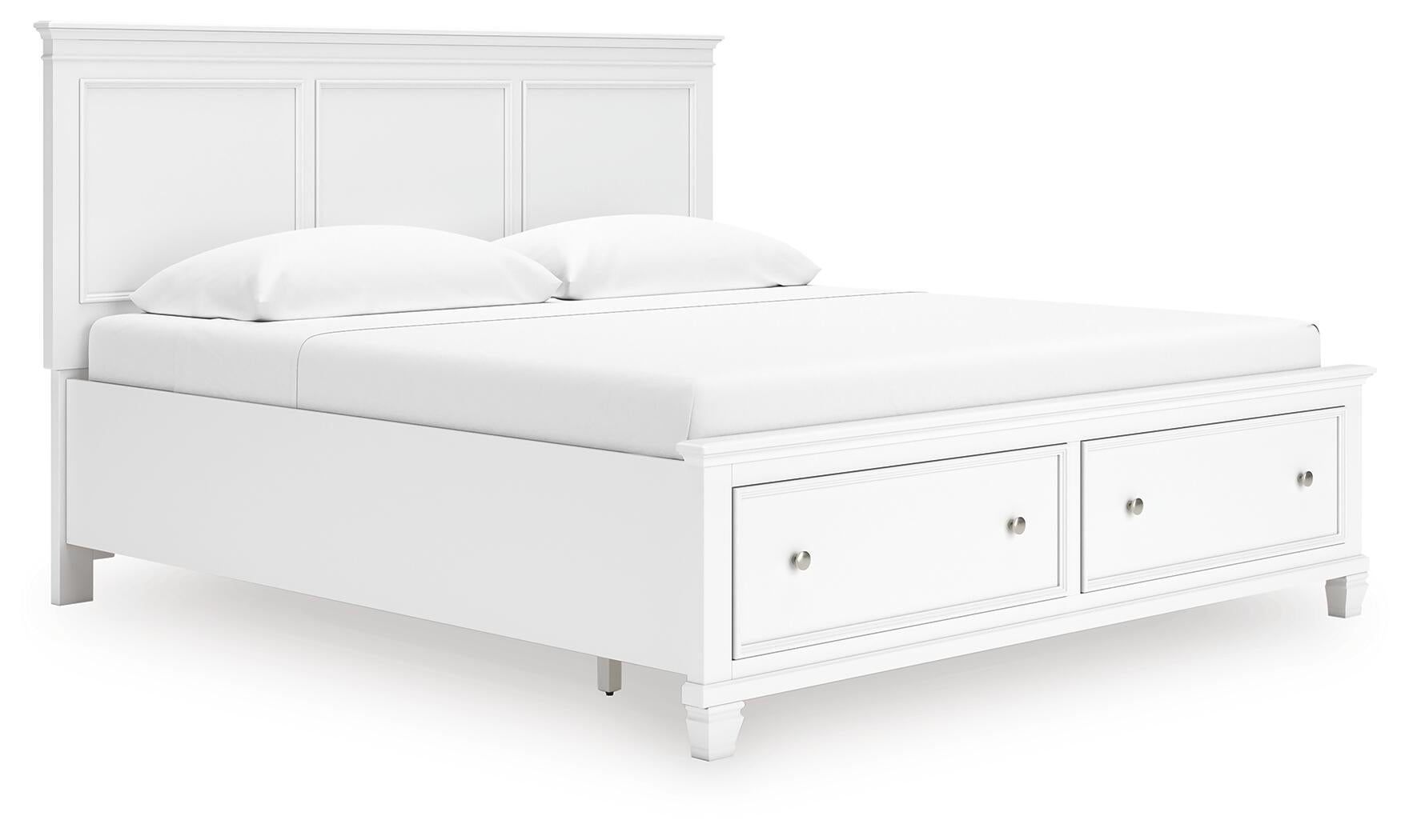 Fortman  Panel Storage Bed With Mirrored Dresser Signature Design by Ashley®
