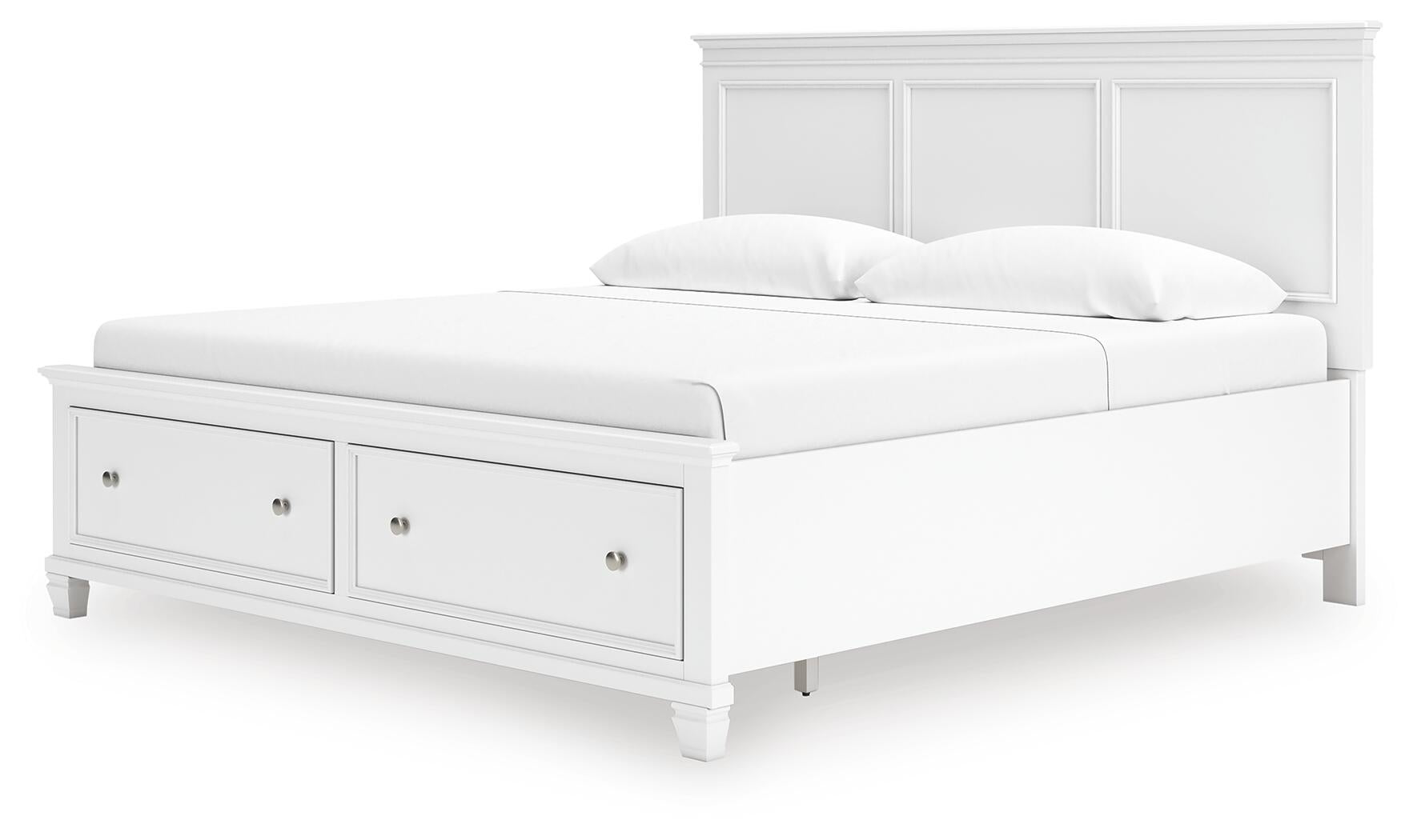 Fortman  Panel Storage Bed With Mirrored Dresser Signature Design by Ashley®