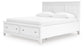 Fortman California  Panel Storage Bed, Dresser, Mirror And Nightstand