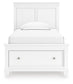 Fortman  Panel Storage Bed, Dresser, Mirror And Nightstand Signature Design by Ashley®