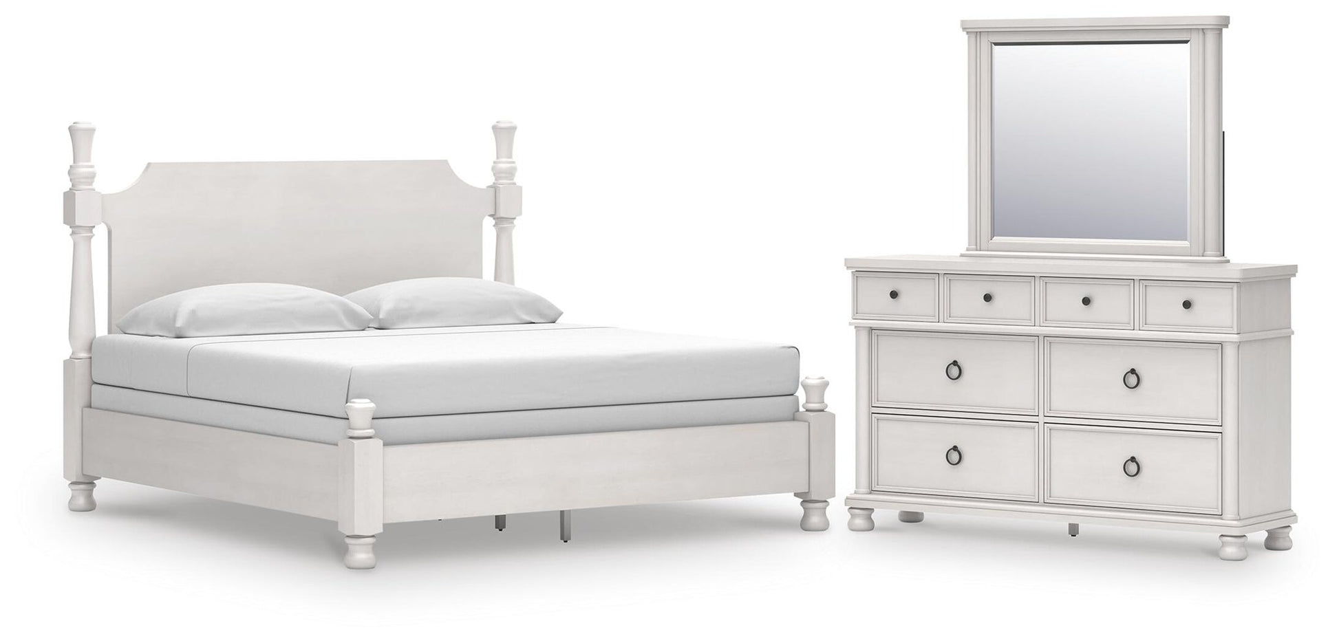 Chadworth  Poster Bed, Dresser And Mirror Signature Design by Ashley®