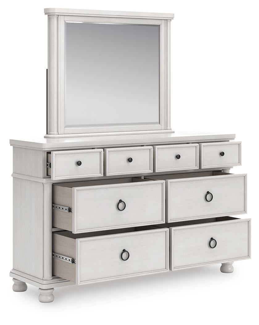 Chadworth  Poster Bed, Dresser, Mirror And Nightstand Signature Design by Ashley®