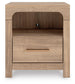 Hollymount  Upholstered Panel Bed, Dresser, Mirror And Nightstand Signature Design by Ashley®