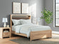 Hollymount  Upholstered Panel Bed, Dresser, Mirror And Nightstand Signature Design by Ashley®