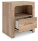 Hollymount  Upholstered Panel Bed, Dresser, Mirror And Nightstand Signature Design by Ashley®