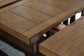 Anixburg Counter Height Dining Table and 8 Barstools Signature Design by Ashley®