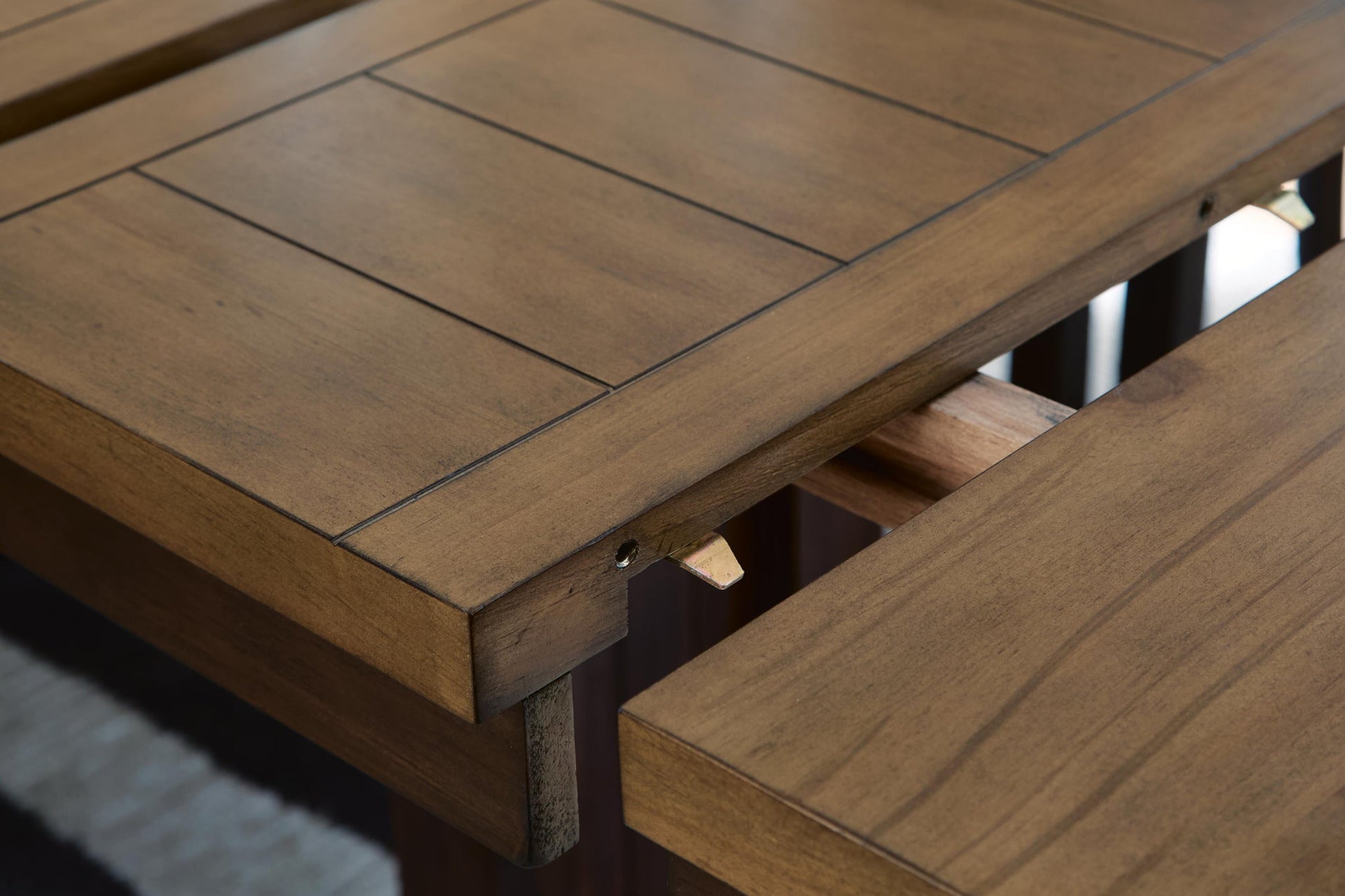 Anixburg Counter Height Dining Table and 4 Barstools Signature Design by Ashley®