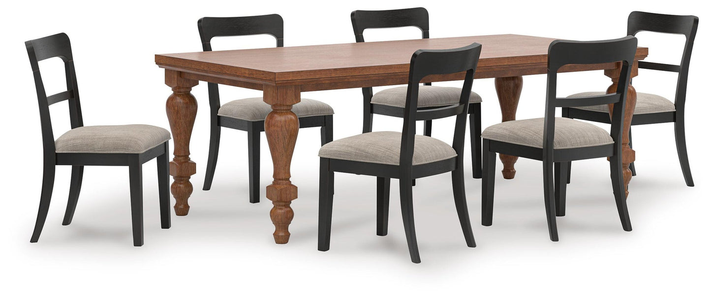 Chadworth Dining Table and 6 Chairs Signature Design by Ashley®
