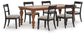Chadworth Dining Table and 6 Chairs Signature Design by Ashley®